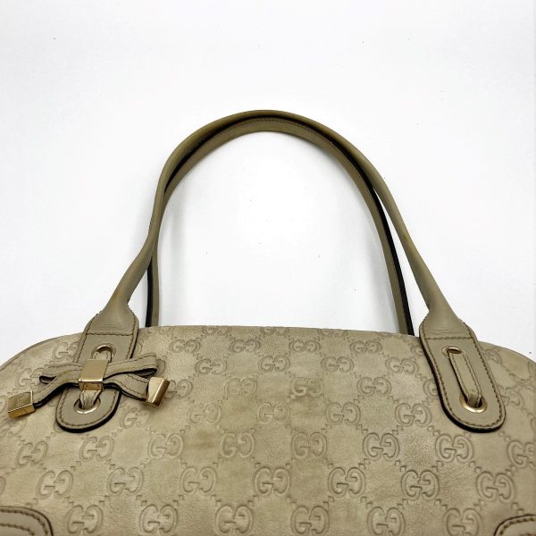 itavxwmvtryg 8 Gucci Princy Guccisima Mini Boston Bag Ivory White