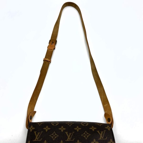 itbasn8xg1au 6 Louis Vuitton Mini Cartociere Shoulder Bag Brown Monogram