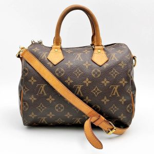 itbckwox9vrc 5 Louis Vuitton Monogram Fleur De Gees Speedy 30 Hand Bag Sequin Brown