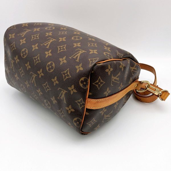 itbckwox9vrc 8 Louis Vuitton Speedy 25 Bandouliere Shoulder Bag Monogram PVC Brown