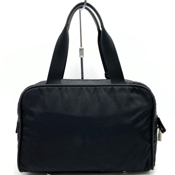 itc0wi3yxu64 2 Prada Nylon Handbag with Key Black