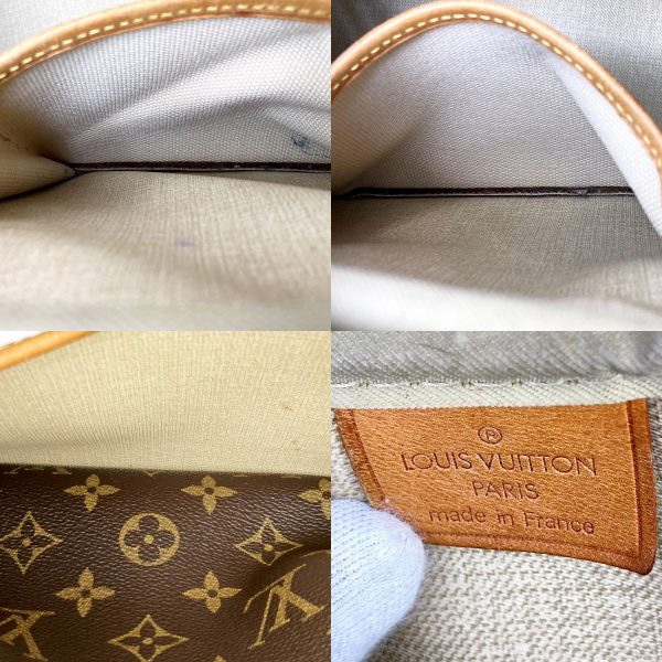 itclvmbqwz5k 12 c Louis Vuitton Bowling Vanity Deauville Handbag Monogram PVC Brown