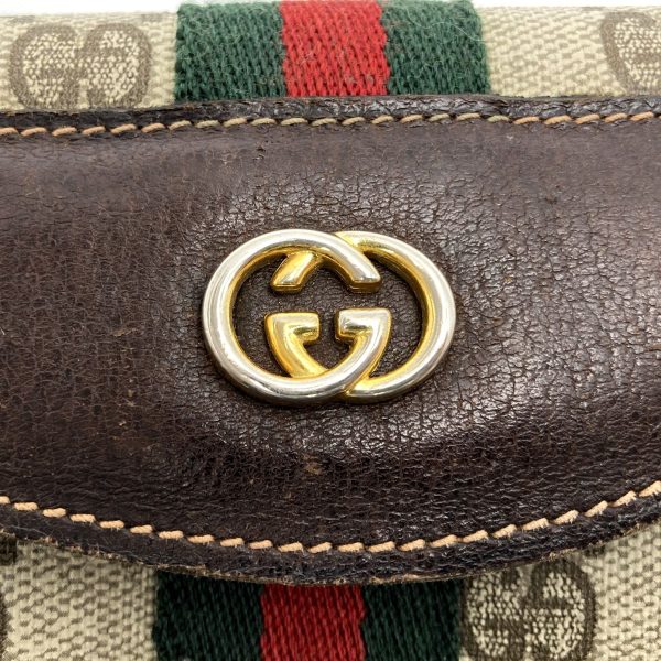 itcq4l37yij0 10 Gucci Old Gucci Clutch Bag GG Supreme Brown