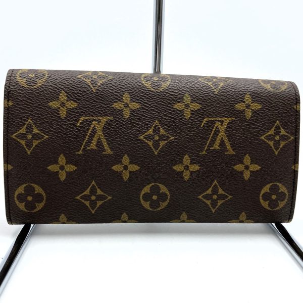 itcrhmlb7yy0 2 Louis Vuitton Portefeuille Sarah Bifold Long Wallet Brown Monogram