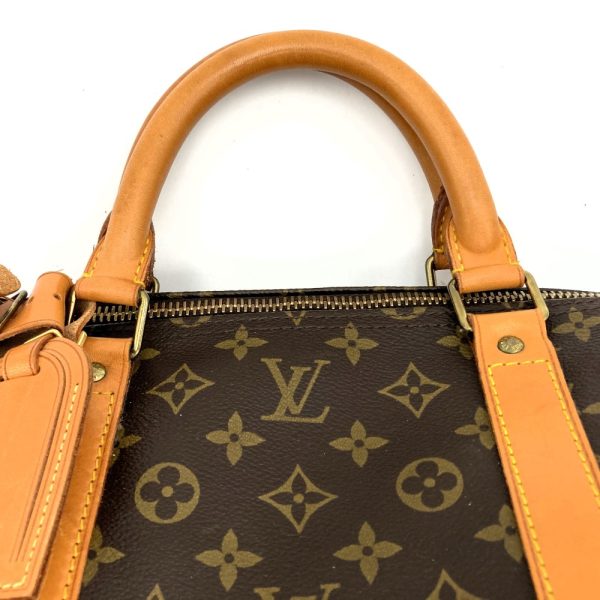 itcu1f2045fy 5 Louis Vuitton Keepall Boston Bag Travel Bag Monogram Brown