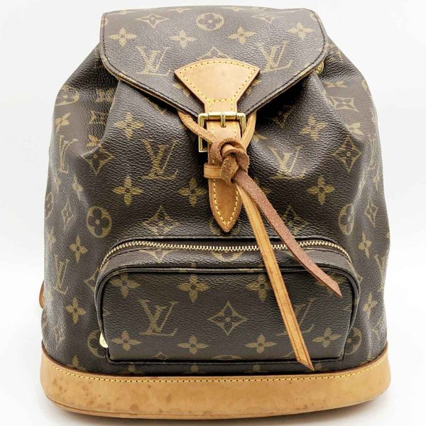 itcvxe0i1c78 1 Louis Vuitton Monsouris MM Rucksack Daypack Bag Monogram PVC Brown