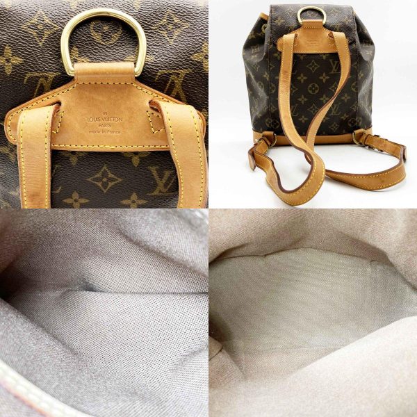 itcvxe0i1c78 8 c Louis Vuitton Monsouris MM Rucksack Daypack Bag Monogram PVC Brown