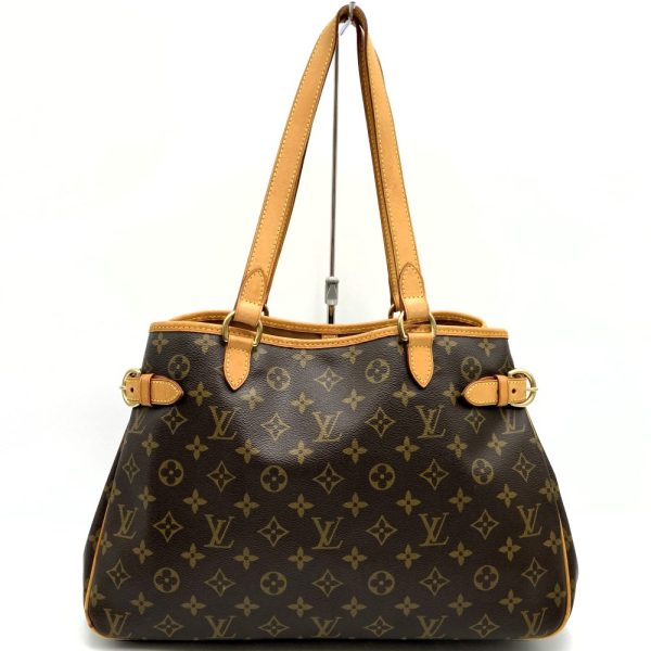 itcygj302cas 1 Louis Vuitton Batignolles Horizontal Tote Bag Brown Monogram