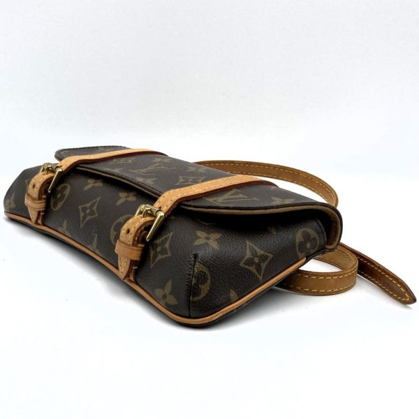 itdfujpdiq4e 3 Louis Vuitton Pochette Marel Waist Bag Waist Pouch Clutch Bag 2way Monogram Brown