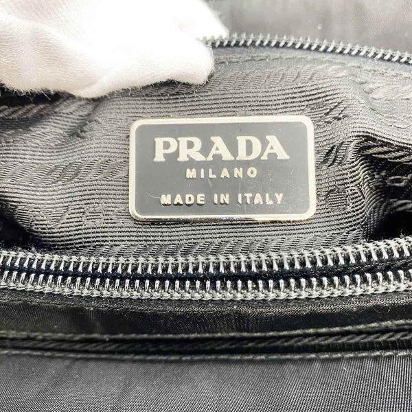 ite5yoad7m4k 5 Prada Nylon Tesuto Tote Handbag Black