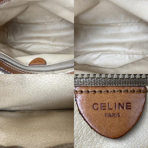 ite7lqv64pce 9 c Celine Macadam Handbag Tote Bag Beige PVC