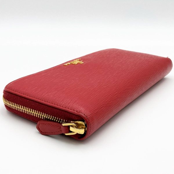 ite92amnvhu8 6 Prada Leather Long Wallet Red