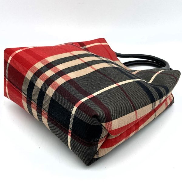 iteo1zc0rnq0 3 Burberry Mini Handbag Nova Check Red Black Canvas