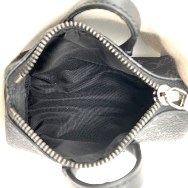 iteqdcrko7au 7 Louis Vuitton Porte Clete Mini Keepall Keychain Pouch Monogram Eclipse Black