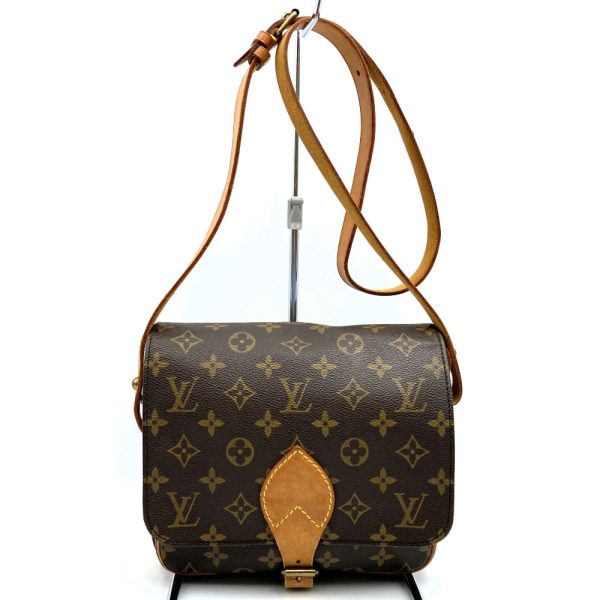 iteswle2qgy4 1 Louis Vuitton Cartesiere MM Shoulder Bag Brown Monogram