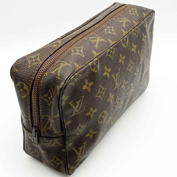 itexk1zbicaa 3 Louis Vuitton True Toilet 28 Pouch Clutch Bag Monogram PVC Brown