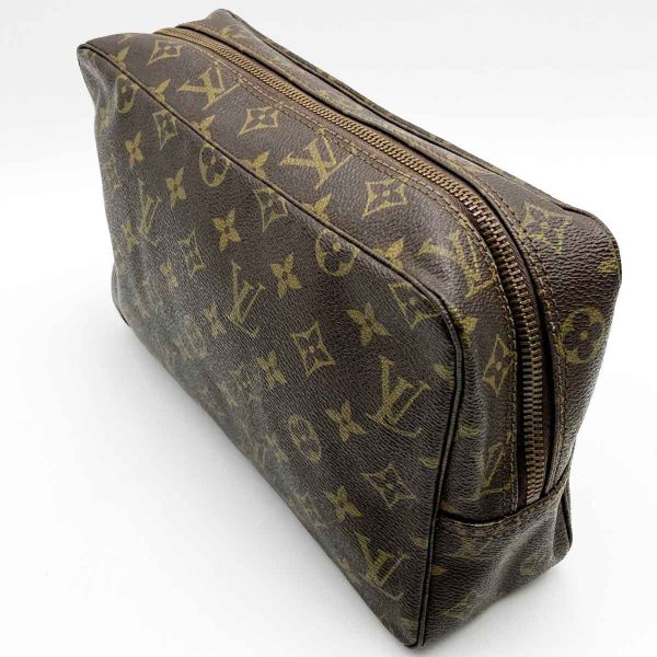 itexk1zbicaa 4 Louis Vuitton True Toilet 28 Pouch Clutch Bag Monogram PVC Brown