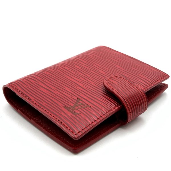 itfvyyycmsqw 3 Louis Vuitton Agenda Mini Notebook Cover Epi Red