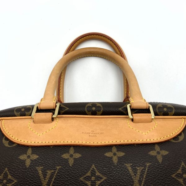 itfx3m5k412u 5 Louis Vuitton Deauville Handbag Brown Monogram