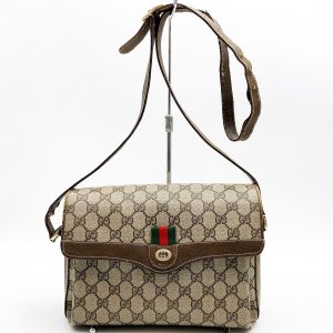 itg2c584n95i 1 Louis Vuitton Amplant On The Go PM Black Beige 2WAY Bag