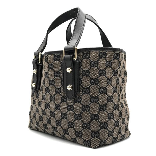 itg35akxpyz8 4 Gucci GG Canvas Mini Handbag Brown Tea