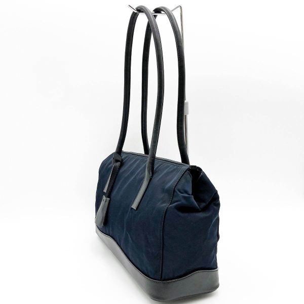 itg9vf3il8w4 4 Prada Nylon Shoulder Bag Navy