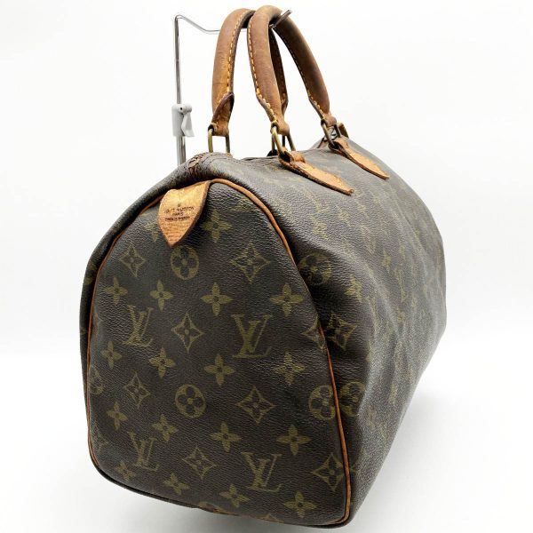 itgmesal8jmk 3 Louis Vuitton Speedy 30 Boston Bag Handbag Monogram PVC Brown