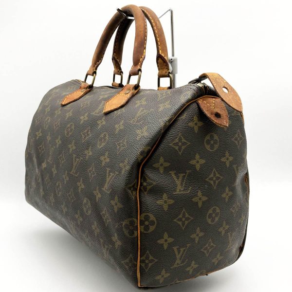 itgmesal8jmk 4 Louis Vuitton Speedy 30 Boston Bag Handbag Monogram PVC Brown