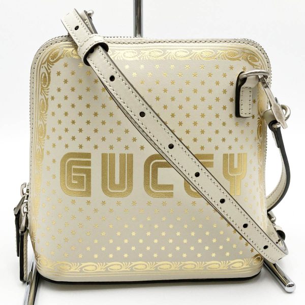 itgww2xpzqm0 5 Gucci Shoulder Bag Sega Collaboration White Leather