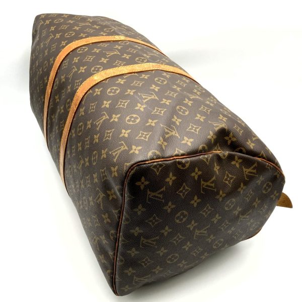 ith7peomillo 3 Louis Vuitton Keepall 55 Boston Bag Brown Monogram