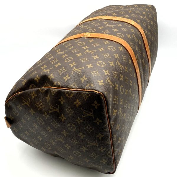 ith7peomillo 4 Louis Vuitton Keepall 55 Boston Bag Brown Monogram