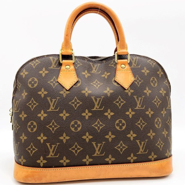 ithgx5gkwomg 1 Louis Vuitton Alma Monogram Handbag Brown