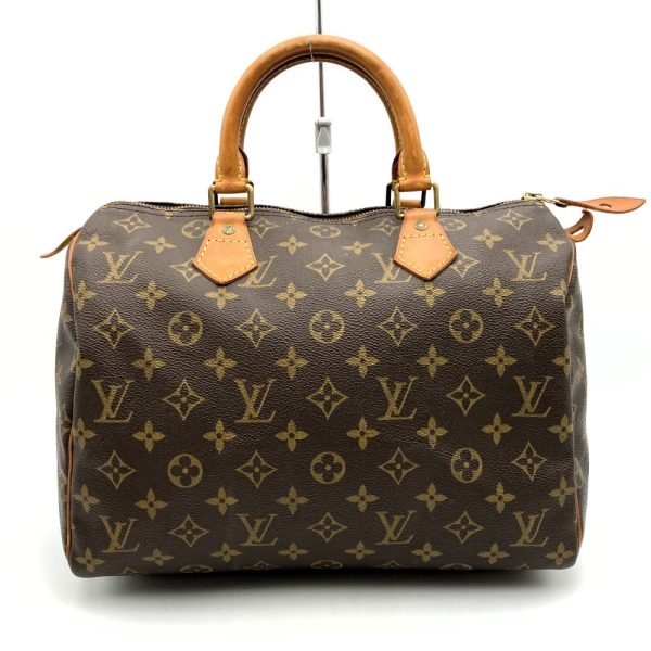 iti738tx0fff 2 Louis Vuitton Speedy Boston Bag Monogram Brown