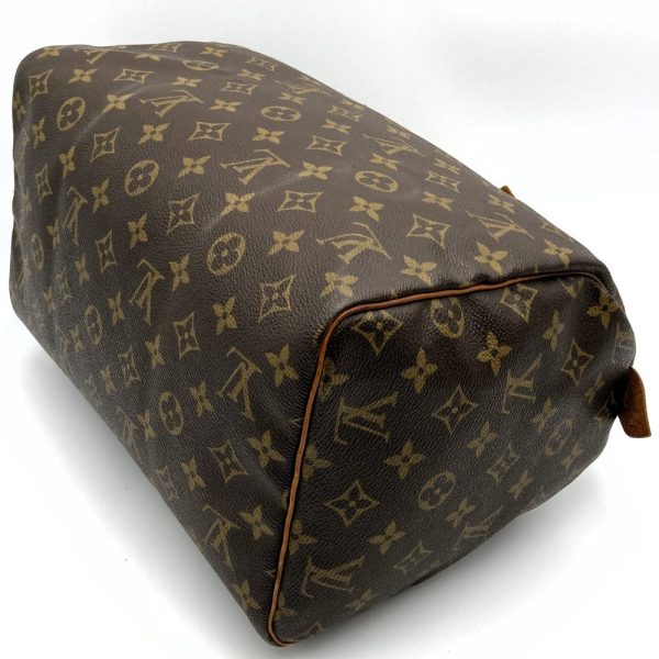 iti738tx0fff 3 Louis Vuitton Speedy Boston Bag Monogram Brown