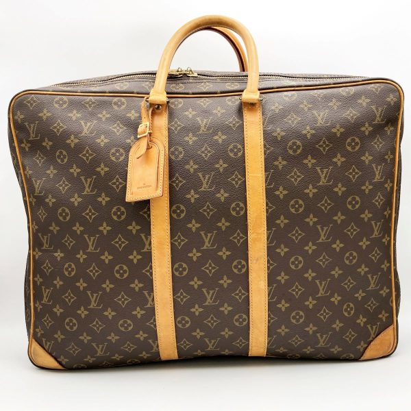 itigpic2illk 1 Louis Vuitton Sirius 55 Boston Bag Travel Bag Monogram PVC Brown