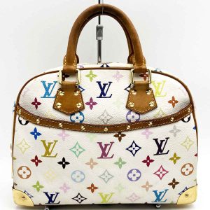 itiu0pd6bwa7 1 Louis Vuitton x Takashi Murakami White Monogram Multicolore Canvas Sarah Wallet