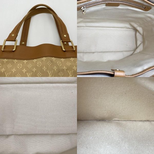 itj5wf4a8tiw 8 c Louis Vuitton Lucille GM Tote Bag Shoulder Bag Monogram Mini Beige