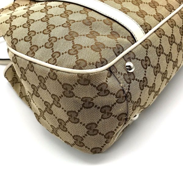 itjpqhgr33ti 6 Gucci GG Twins Tote Bag GG Canvas Beige White