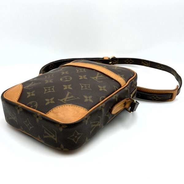 itjw45ocdi6a 4 Louis Vuitton Danube Shoulder Bag Brown Monogram