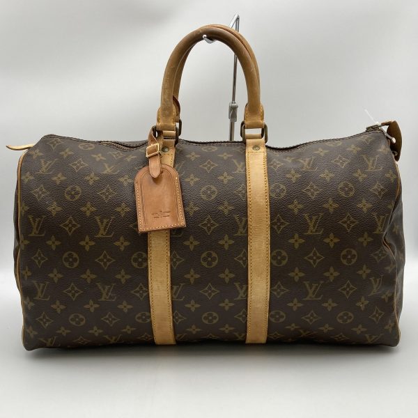 itk3bihv30rc 1 Louis Vuitton Keepall 45 Boston Bag Travel Bag Monogram Brown