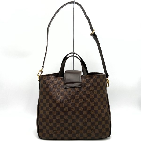 itkcrku71km6 2 Louis Vuitton Hippo Roseberry Handbag Shoulder Bag Damier Brown