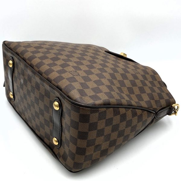 itkcrku71km6 4 Louis Vuitton Hippo Roseberry Handbag Shoulder Bag Damier Brown