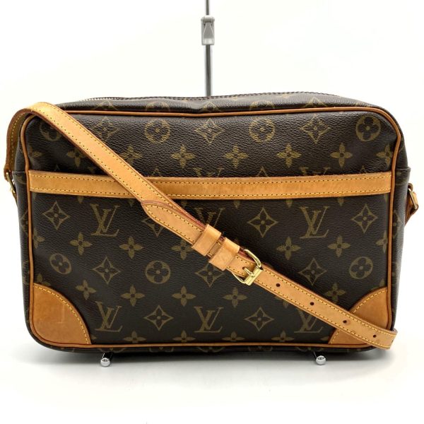 itkf45t5s2ga 3 Louis Vuitton Trocadero GM Shoulder Bag Monogram Brown