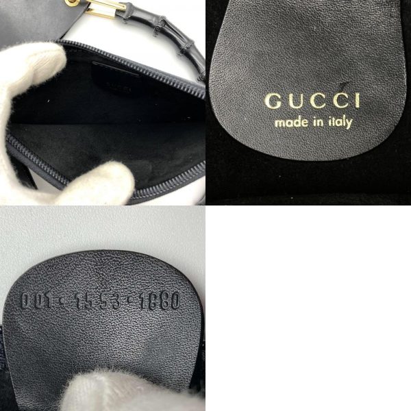 itkxhzz5t7uo 9 c Gucci Bamboo Handbag Black