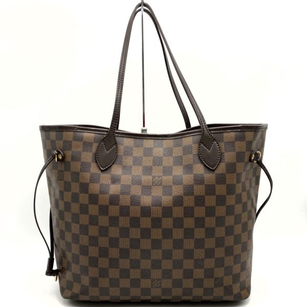 itl74mq6vgt2 2 Louis Vuitton Neverfull MM Shoulder Bag Damier Brown