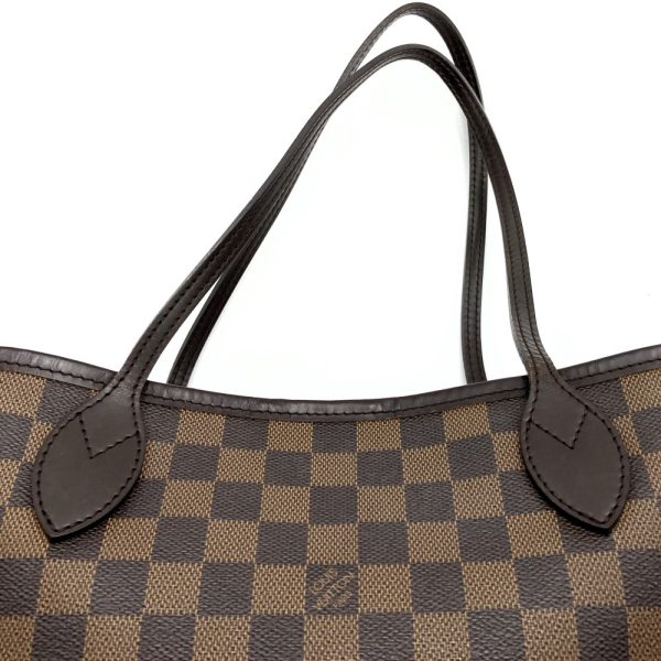 itl74mq6vgt2 5 Louis Vuitton Neverfull MM Shoulder Bag Damier Brown