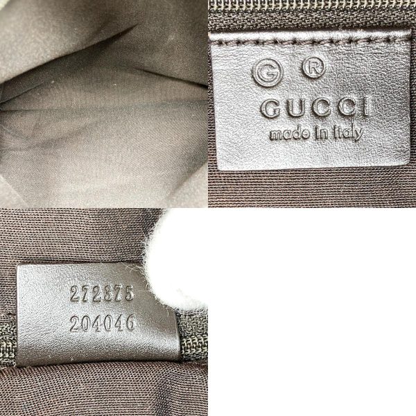 itl7ecqlbeks 10 c Gucci Boston Bag GG Canvas Brown