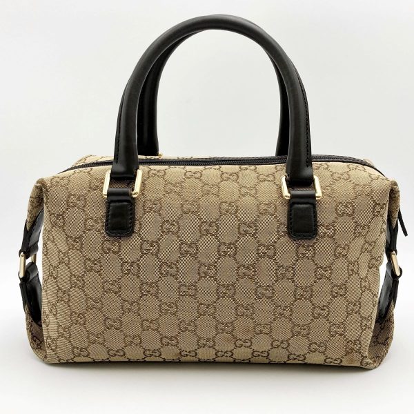 itl7ecqlbeks 2 Gucci Boston Bag GG Canvas Brown