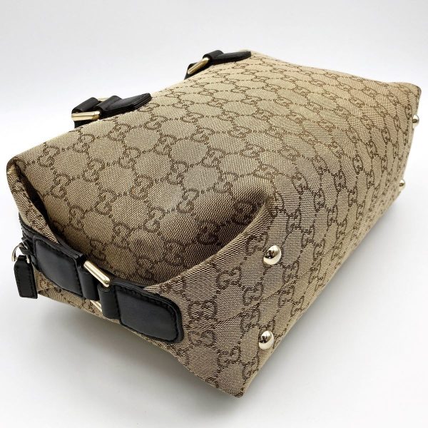 itl7ecqlbeks 6 Gucci Boston Bag GG Canvas Brown