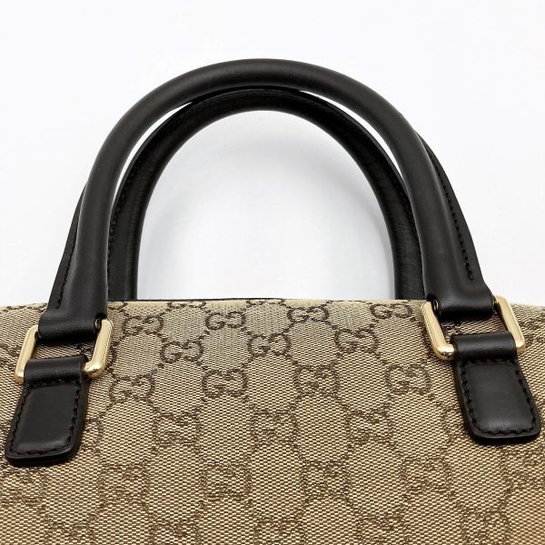 itl7ecqlbeks 8 Gucci Boston Bag GG Canvas Brown